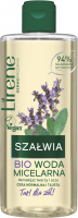 Lirene - Bio woda micelarna do demakijażu twarzy i oczu - Cera normalna i tłusta - SZAŁWIA - 400 ml