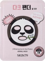 Skin79 - Whitening Animal Mask - Bleached Face Mask - Dark Panda