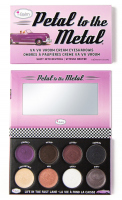 THE BALM - Petal to The Metal - Va Va Vroom Cream Eyeshadows - Palette of 8 metallic eye shadows in cream - Shift into Neutral