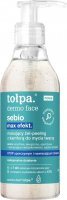 Tołpa - Dermo Face Sebio Max Effect - Effervescent scrub gel with camphor for washing the face - 195 ml