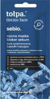 Tołpa - Dermo Face Sebio - Nocna maska bloker sebum - 8 ml