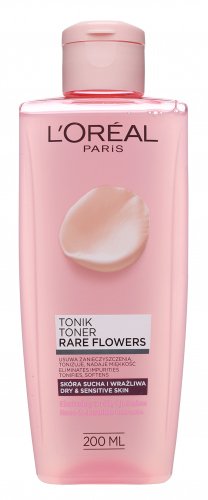 L'Oréal - RARE FLOWERS TONER - For dry and sensitive skin