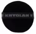 Kryolan - BLACK powder puff 8 cm - 1718/01