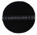 Kryolan- Black powder Fluff - 10 cm - 1720