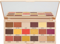 I Heart Revolution - MAKE UP PIGMENT PALETTE - LEMON DRIZZLE - 18 eyeshadows - (LEMON CHOCOLATE)