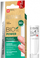Eveline Cosmetics - NAIL THERAPY PROFESSIONAL - BIO POWER - Naturalny utwardzacz / odżywka do paznokci - 8 ml