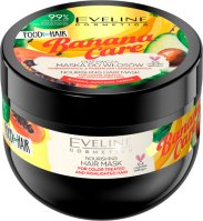 Eveline Cosmetics - Food for Hair - Nourishing Hair Mask - Nourishing mask for colored and highlighted hair - Banana Care - 500 ml