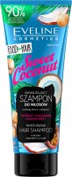 Eveline Cosmetics - Food for Hair - Moisturizing Hair Shampoo - Moisturizing shampoo for normal and thin hair - Sweet Coconut - 250 ml