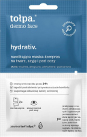 Tołpa - Dermo Face Hydrativ - Nawilżająca maska kompres na twarz, szyję i pod oczy - 2 x 6 ml