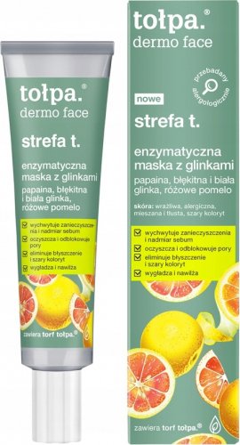 Tołpa - Dermo Face - Enzymatic clay mask for T zone - 40 ml