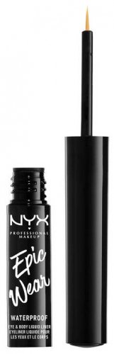 NYX Professional Makeup - Epic Wear - Waterproof Eye & Body Liquid Liner - Wodoodporny liner do oczu i ciała - YELLOW
