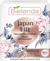 Bielenda - Japan Lift - Przeciwzmarszczkowy krem liftingujący do twarzy - Dzień - SPF 6 - 50+