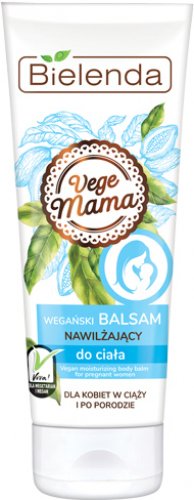 Bielenda - Vege Mama - Wegański balsam nawilżający do ciała - Dla kobiet w ciąży i po porodzie - 200 ml