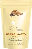 FLUFF - Superfood - Coffee Scrub - Antycellulitowy, ujędrniający peeling kawowy do ciała - Kawa i karmel - 100 g