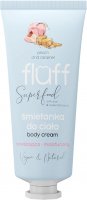 FLUFF - Superfood - Body Cream - Śmietanka do ciała - Brzoskwinia i karmel - 150 ml