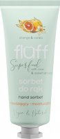 FLUFF - Superfood - Hand Sorbet - Moisturizing hand sorbet - Orange and vanilla - 50 ml