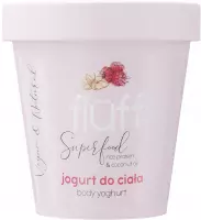 FLUFF - SUPERFOOD -  Body Yoghurt - Raspberries and Almonds - 180 ml