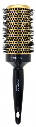 Inter-Vion - Thermic Hair Styling Brush - Termiczna szczotka do stylizacji bardzo długich włosów 55 mm - Gold Label
