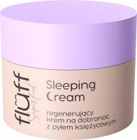 FLUFF - Superfood - Sleeping Cream - Regenerating bedtime face cream with moon dust - 50 ml