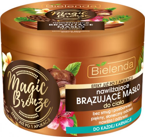 Bielenda - MAGIC BRONZE - Moisturizing Bronzing Body Butter - Nawilżające brązujące masło do ciała - 200 ml