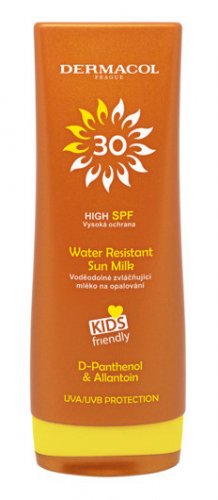 Dermacol - Water Resistant Sun Milk - Kids Friendly - Waterproof sun milk SPF 30 - 200 ml