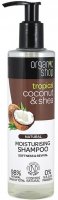 ORGANIC SHOP - NATURAL MOISTURISING SHAMPOO - Natural, moisturizing hair shampoo - coconut and shea butter - 280 ml