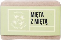 Mydlarnia Cztery Szpaki - Naturalne mydło z olejkiem z mięty pieprzowej - Mięta z Miętą - 110 g