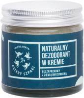 Mydlarnia Cztery Szpaki - Naturalny, bezzapachowy dezodorant w kremie - 60 ml
