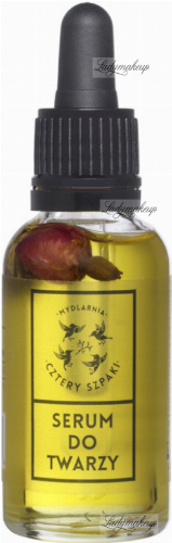 Mydlarnia Cztery Szpaki - Serum do twarzy z kwiatem koniczyny i witaminą C - 30 ml
