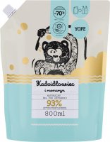 YOPE - NATURAL SHOWER GEL - REFILL - Incense and rosemary - 800 ml