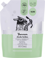 YOPE - NATURALNY REGENERUJĄCY ŻEL POD PRYSZNIC - UZUPEŁNIENIE - Yunnan chińska herbata - 800 ml