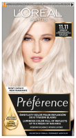 L'Oréal - Préférence - Permanent Haircolor 11.11 - VENICE - ULTRA LIGHT COOL CRYSTAL BLONDE - Hair dye - Permanent coloring - Very Very Light Cool Crystal Blonde