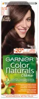 GARNIER - COLOR NATURALS Creme - Trwała, odżywcza koloryzacja do włosów - 5.12 Zimny Brąz
