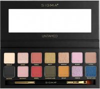 Sigma® - UNTAMED EYESHADOW PALETTE - Palette of 14 eyeshadows with a double brush