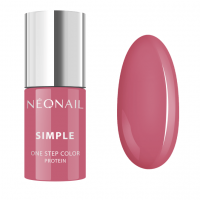 NeoNail - SIMPLE - ONE STEP COLOR - UV GEL POLISH - UV hybrid varnish - 7.2 ml - 7814-7 - CHEERFUL - 7814-7 - CHEERFUL