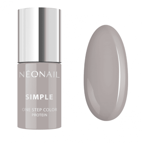 NeoNail - SIMPLE - ONE STEP COLOR - UV GEL POLISH - UV hybrid varnish - 7.2 ml - 7837-7 - INNOCENT