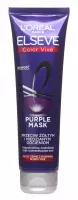 L'Oréal - ELSEVE - Color Vive - Purple Mask - Fioletowy maska do włosów przeciw żółtym i miedzianym odcieniom - Włosy ciemne z pasemkami, blond i siwe - 150 ml