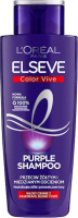 L'Oréal - ELSEVE - Color Vive - Purple Shampoo - Fioletowy szampon przeciw żółtym i miedzianym odcieniom - Włosy ciemne z pasemkami, blond i siwe - 200 ml