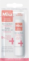 Mixa - Sensitive Skin Expert - Rich Lip Balm Nourishing - Odżywczy, bogaty balsam do ust - 4,7 ml