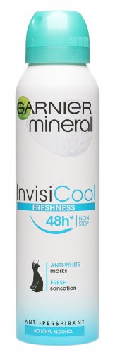 GARNIER - Mineral -  Invisi Cool Freshness 48H Anti-Perspirant - Antyperspirant w spray'u - 150 ml
