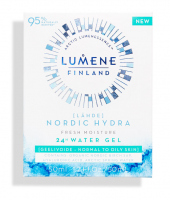 LUMENE - FINLAND - LAHDE - NORDIC HYDRA FRESH MOISTURE 24H WATER GEL - Beztłuszczowy żel intensywnie nawadniający do twarzy - 50 ml