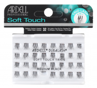 ARDELL - Soft Touch Trios - Potrójne kępki rzęs - MEDIUM BLACK - MEDIUM BLACK