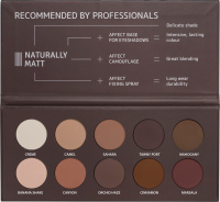 AFFECT - PRESSED EYESHADOWS PALETTE - NATURALLY MATTE