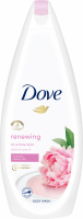 Dove - Renewing Body Wash - Żel pod prysznic - Peonia & Olejek Różany - 750 ml