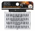 ARDELL - 3D Individuals - Clumps of false eyelashes - LONG BLACK - LONG BLACK