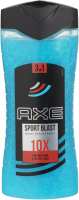 AXE - SPORT BLAST Body, Hair, Face Wash - Wielofunkcyjny żel pod prysznic dla mężczyzn - 400 ml