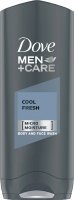 Dove - Men + Care - Cool Fresh - Body and Face Wash - Body and face shower gel for men - 400 ml