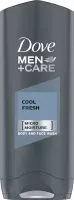Dove - Men + Care - Cool Fresh - Body and Face Wash - Body and face shower gel for men - 400 ml
