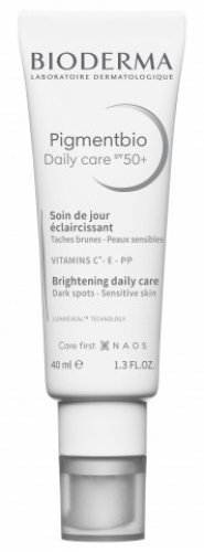 BIODERMA - Pigmentbio Daily Care SPF 50+ Rozjaśniający krem do twarzy na dzień - 40 ml