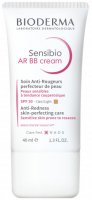 BIODERMA - Sensibio AR BB Cream - BB cream for skin with vascular problems SPF 30 - Light - 40 ml